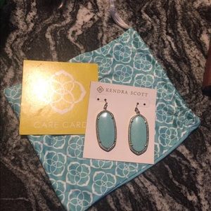 Kendra Scott turquoise earrings